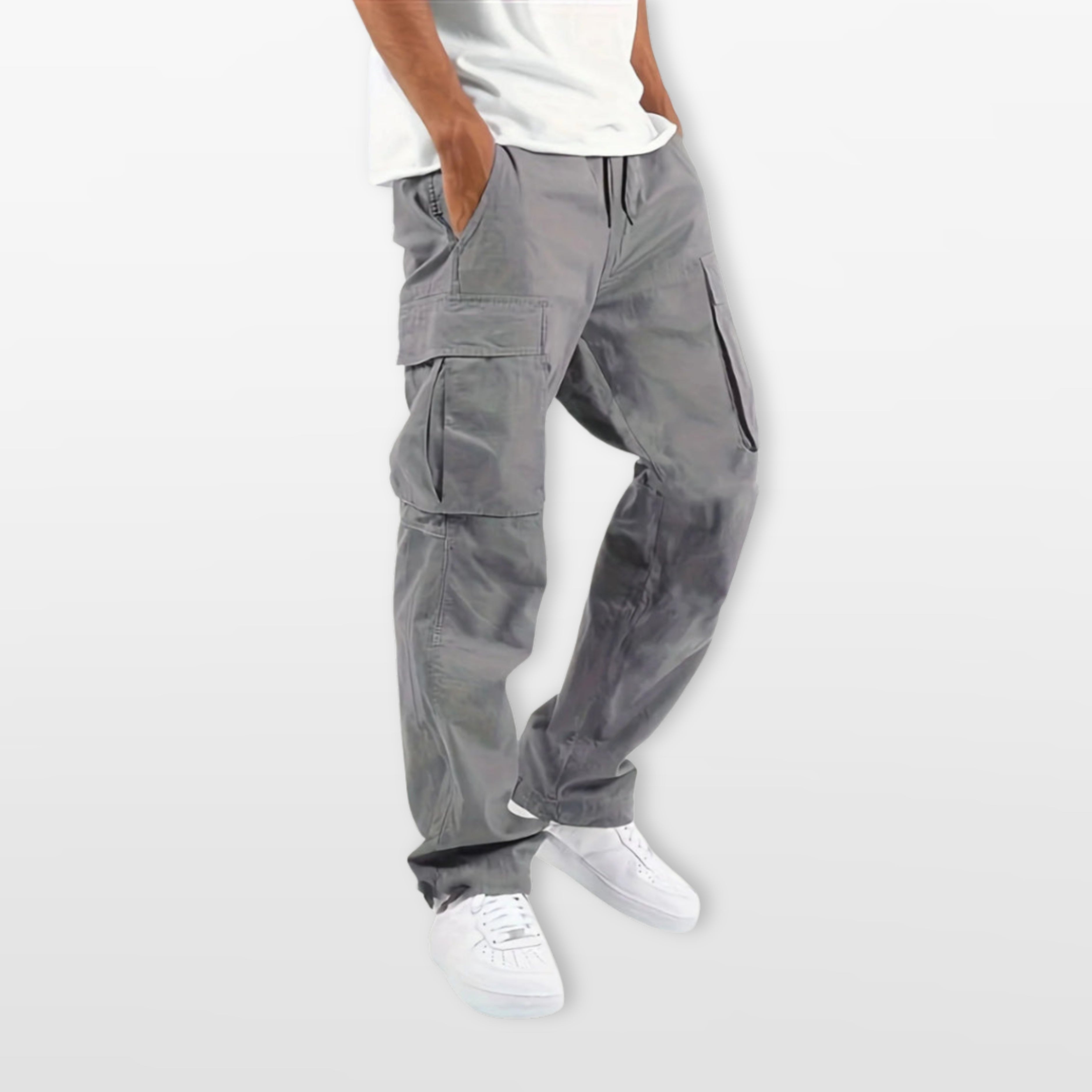 Men Relaxed Fit Cargo Pants