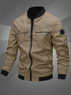 Men’s Lightweight Zip-Up Bomber Jacket
