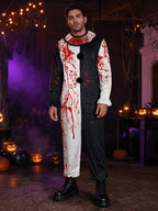 Men’s Halloween Bloody Clown Costume