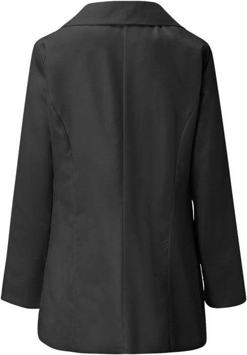 Women's Longline Open Front Blazer