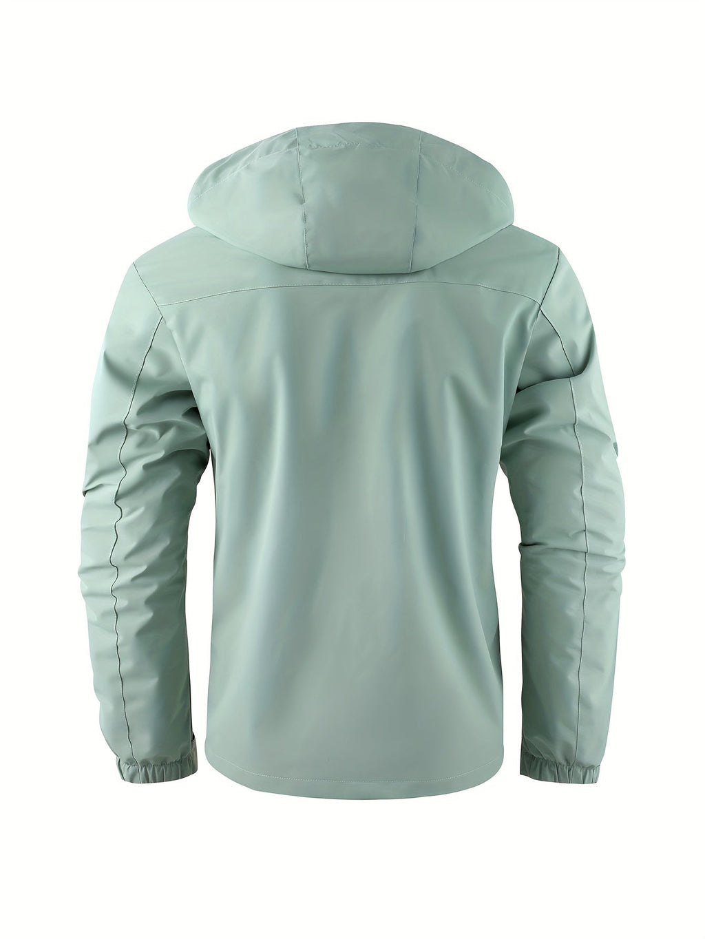 Men's Hooded Utility Jacket with Multiple Pockets