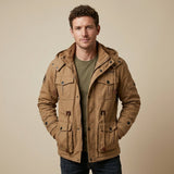 Men's Hooded Utility Jacket