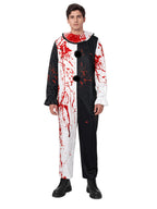 Men’s Halloween Bloody Clown Costume
