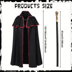 Men’s Halloween Vampire Costume Cape
