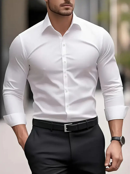 Men's Slim Fit Dress Shirt
