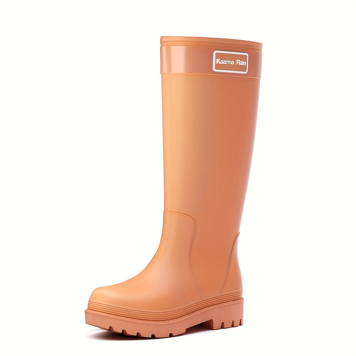 Women's Tall Rain Boots with Lug Sole