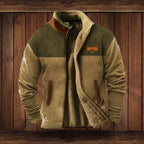 Men’s Patterned Sleeve Short Jacket