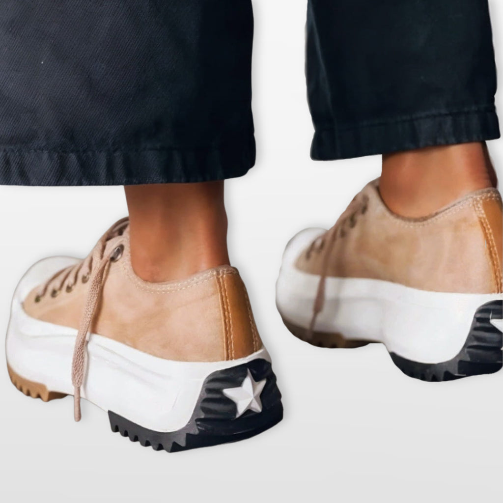 Women’s Platform Sneakers Chunky Lace-Up
