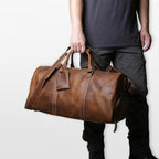 Men’s Travel Duffel Bag Vintage Weekender