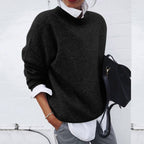 Women’s Relaxed Crew-Neck Sweater