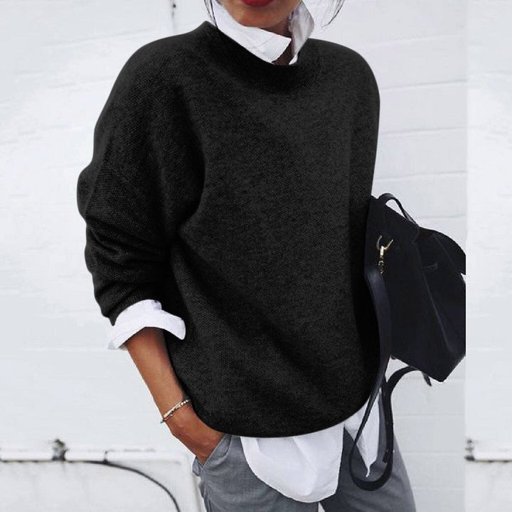 Women’s Relaxed Crew-Neck Sweater