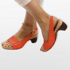 Women’s Heeled Sandals Slingback Comfort Style