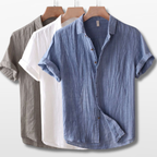 Men’s Relaxed Summer Button Shirt