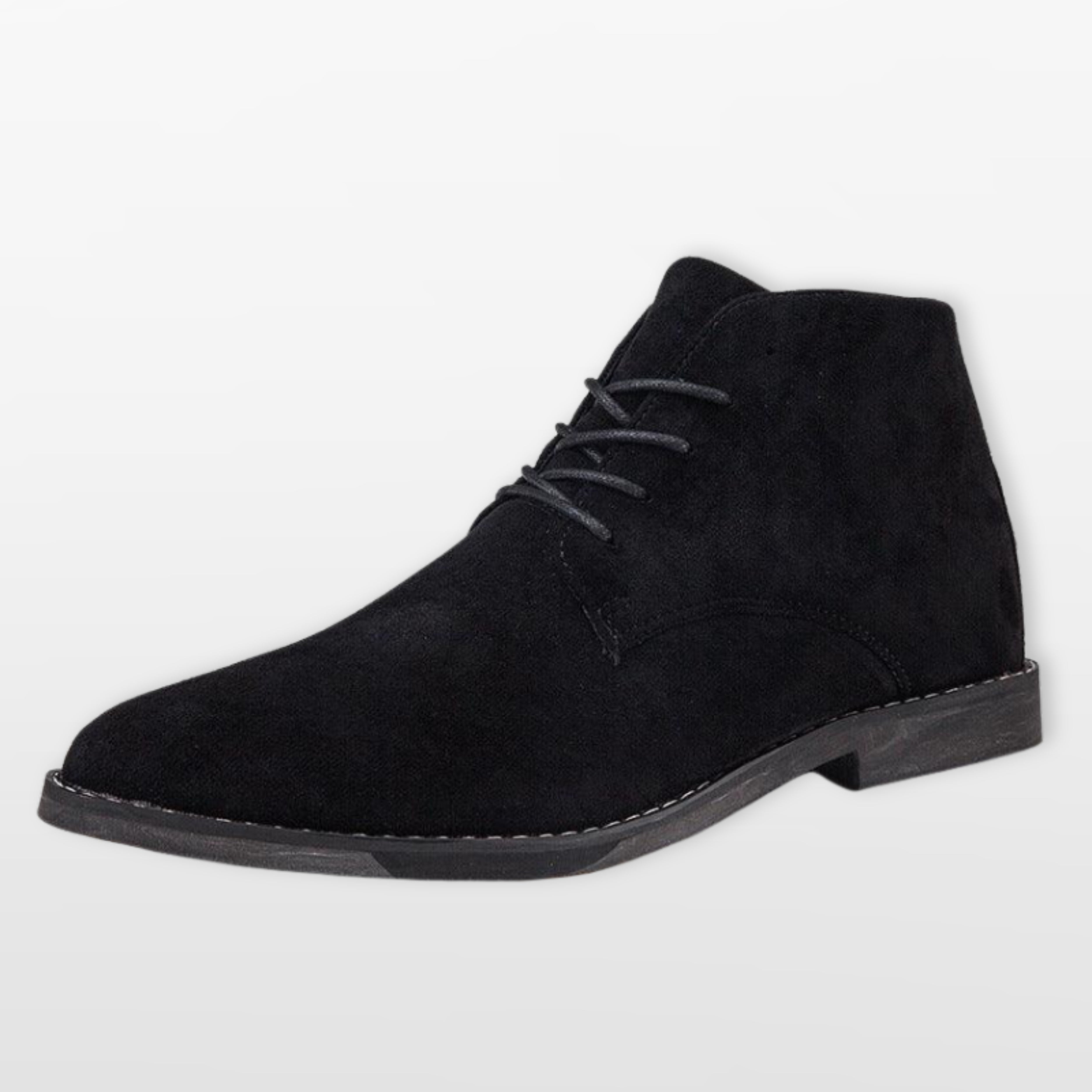 Men’s Suede Ankle Boots Casual Lace Up