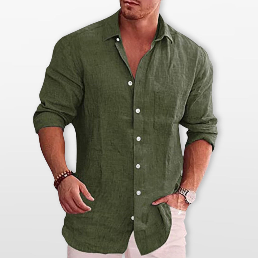 Men’s Casual Button Shirt Relaxed Fit