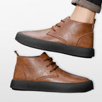 Men’s Casual Ankle Boots Lace-Up Style