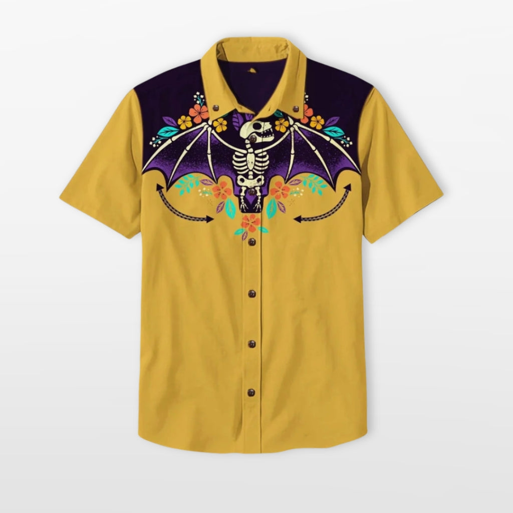 Men's Western Short Sleeve Shirt
