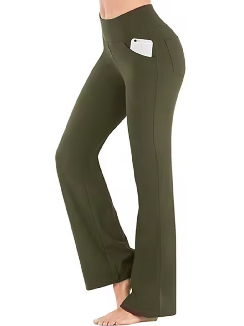 Women’s High-Waist Flared Dress Pants