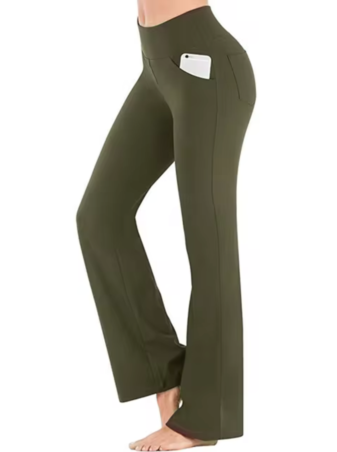 Women’s High-Waist Flared Dress Pants