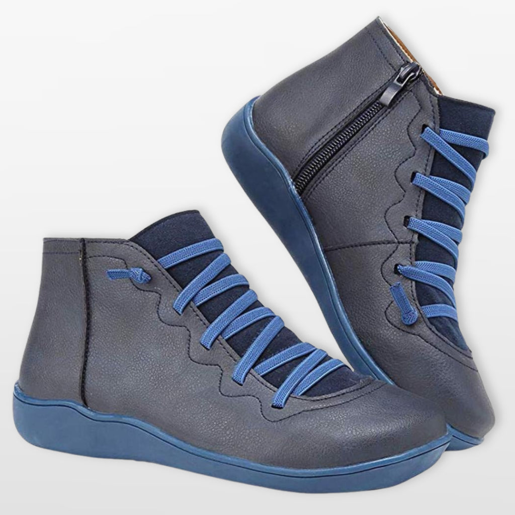 Women’s Orthopedic Ankle Boots Comfort Zip