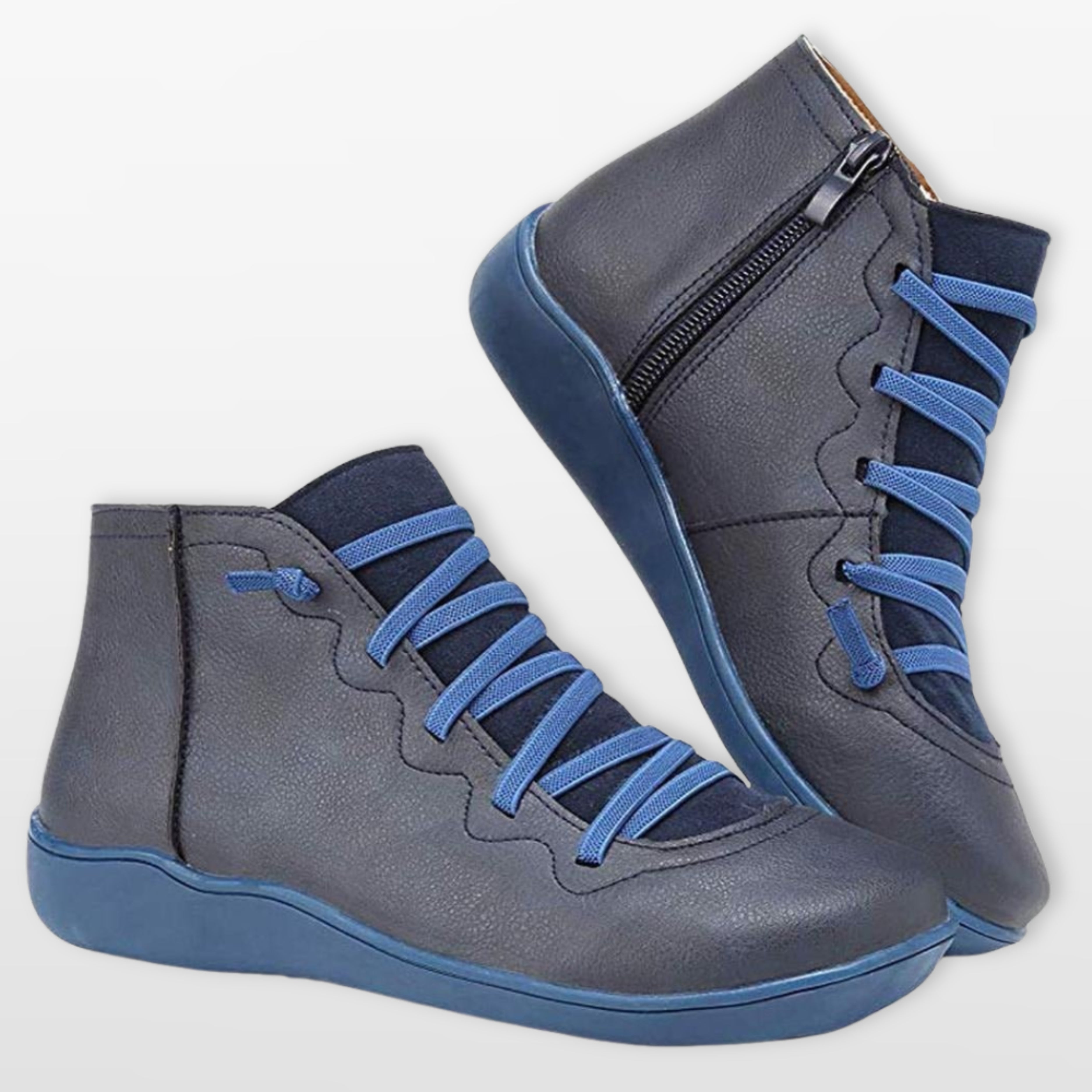 Women’s Orthopedic Ankle Boots Comfort Zip