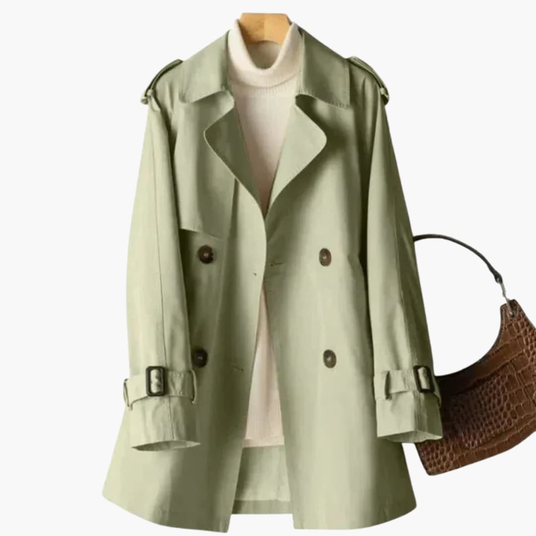 Women’s Double-Breasted Trench Coat