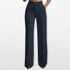 Women’s High Waisted Tailored Straight Leg Trousers