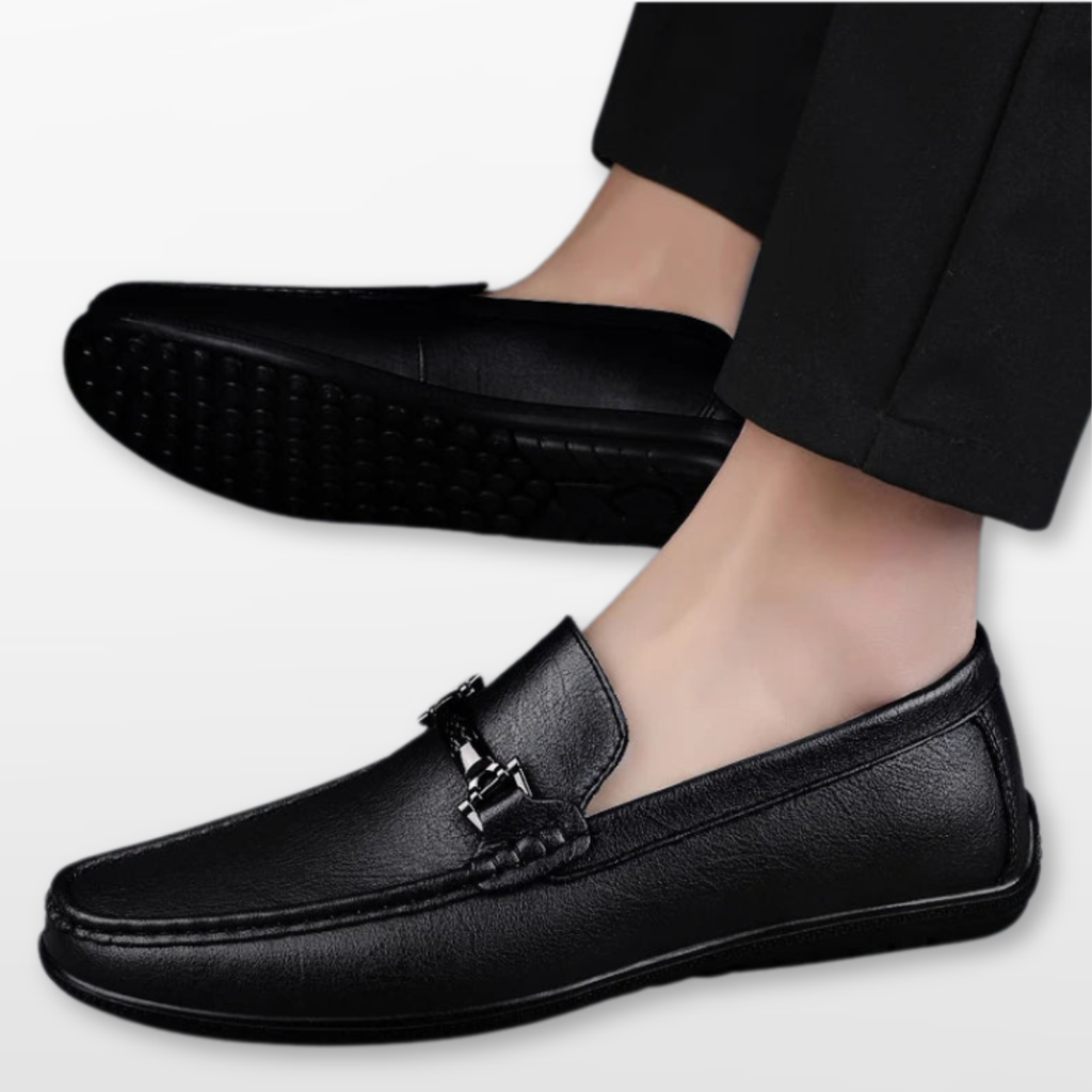 Men Sleek Slip On Loafer Shoes