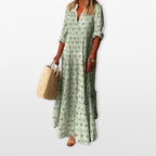 Women’s Printed Maxi Dress Relaxed Fit