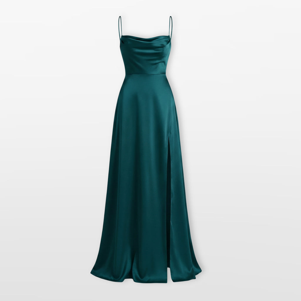 Women’s Maxi Dress Satin Evening Gown