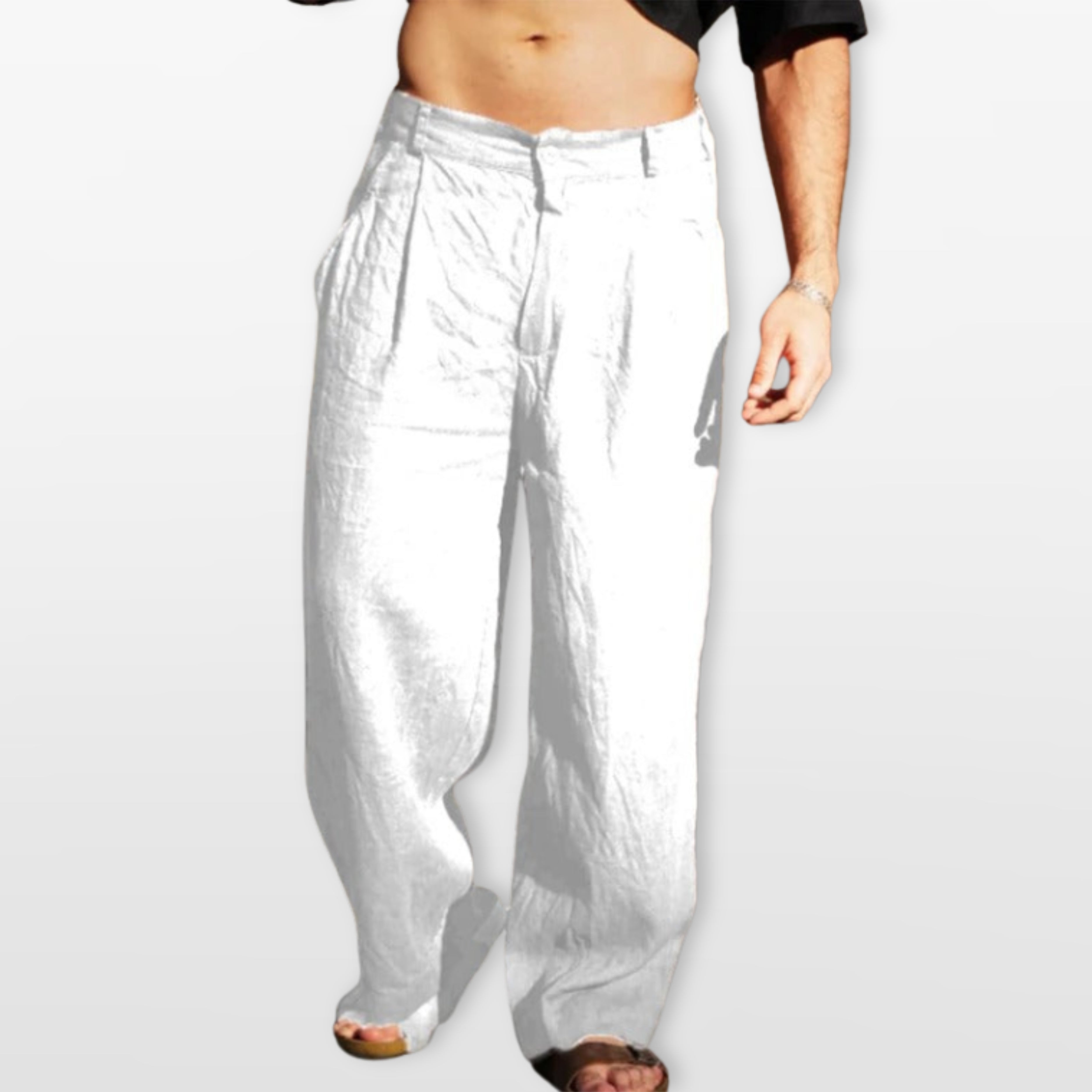 Men’s Wide Leg Pants Relaxed Fit