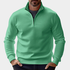 Men’s Long-Sleeve Quarter-Zip Sweater