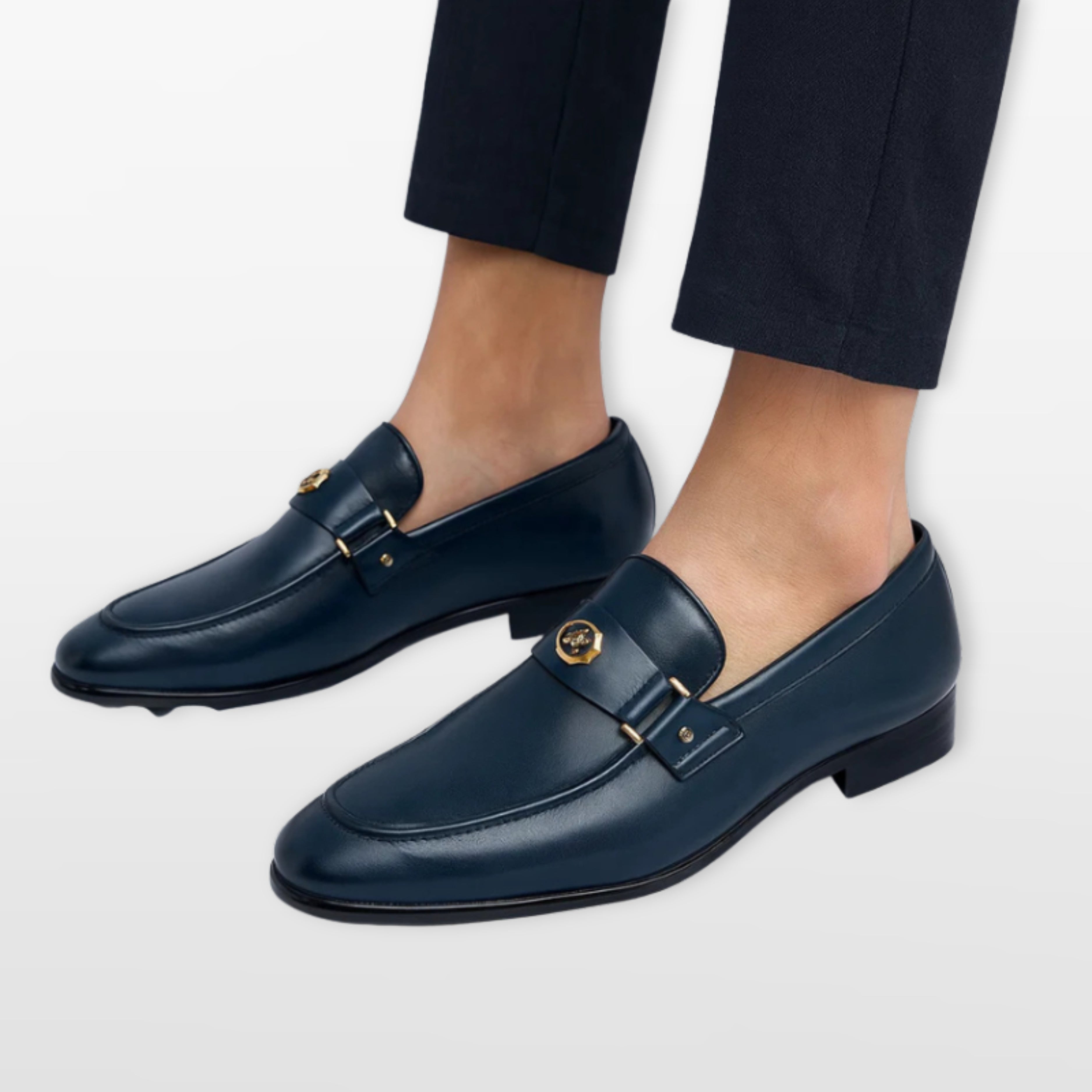 Men’s Dress Loafers Elegant Slip-On Shoes