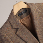 Women Tailored Wool Blazer Structured Fit