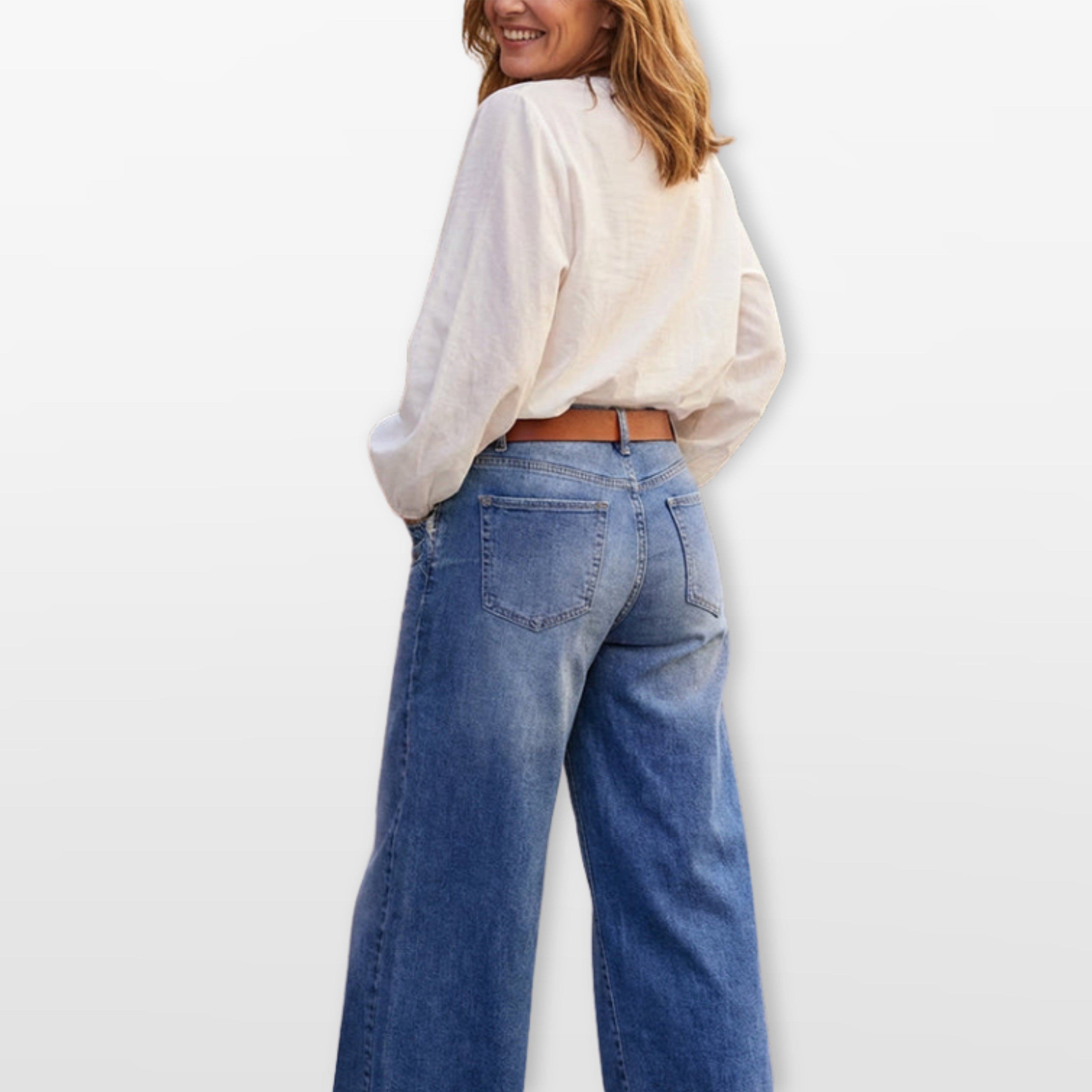 Women’s High Waisted Wide Leg Jeans
