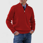 Men’s Classic Quarter-Zip Sweater