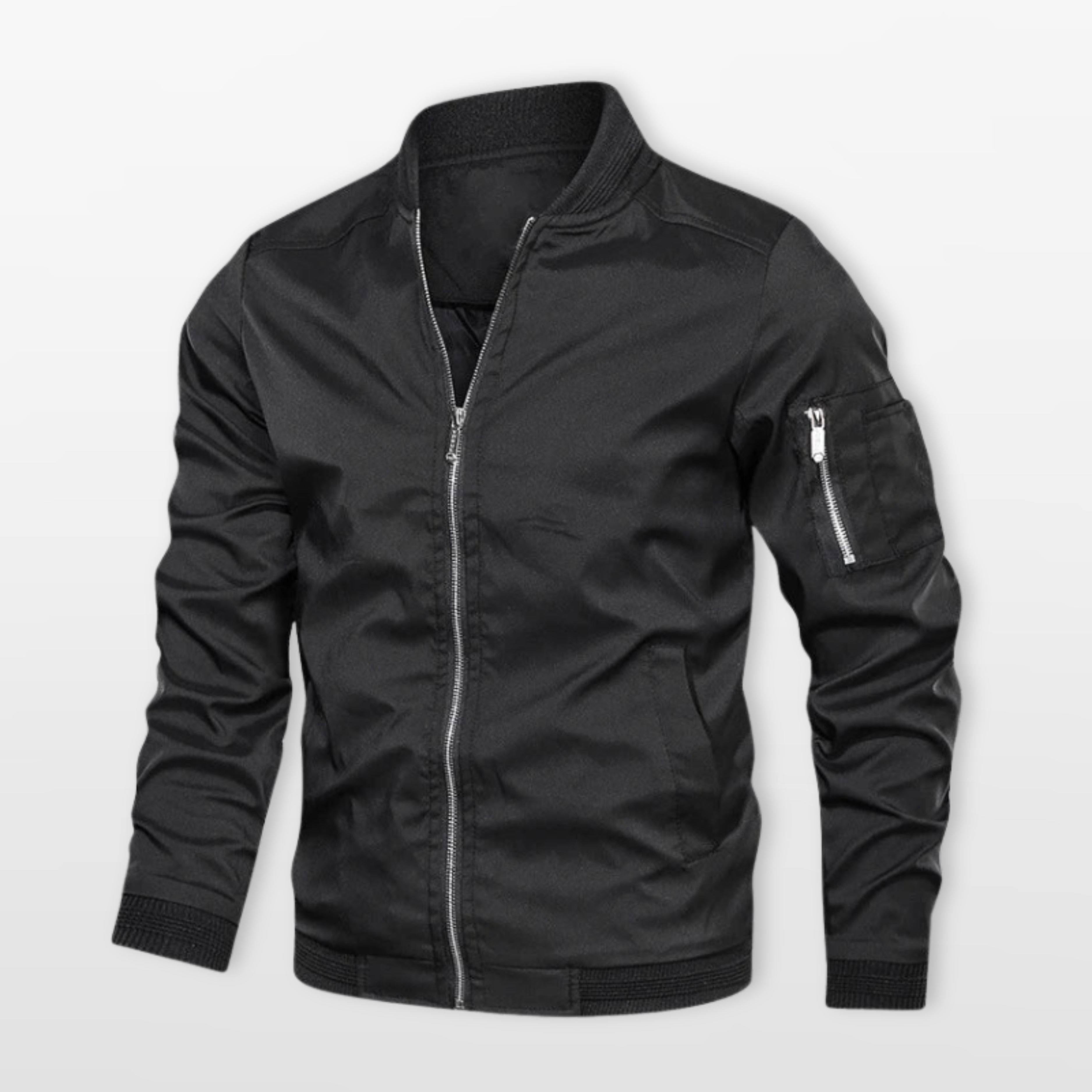 Men’s Bomber Jacket Lightweight Slim Fit