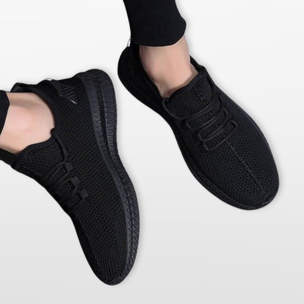 Men’s Breathable Mesh Sneakers Lightweight Slip-On