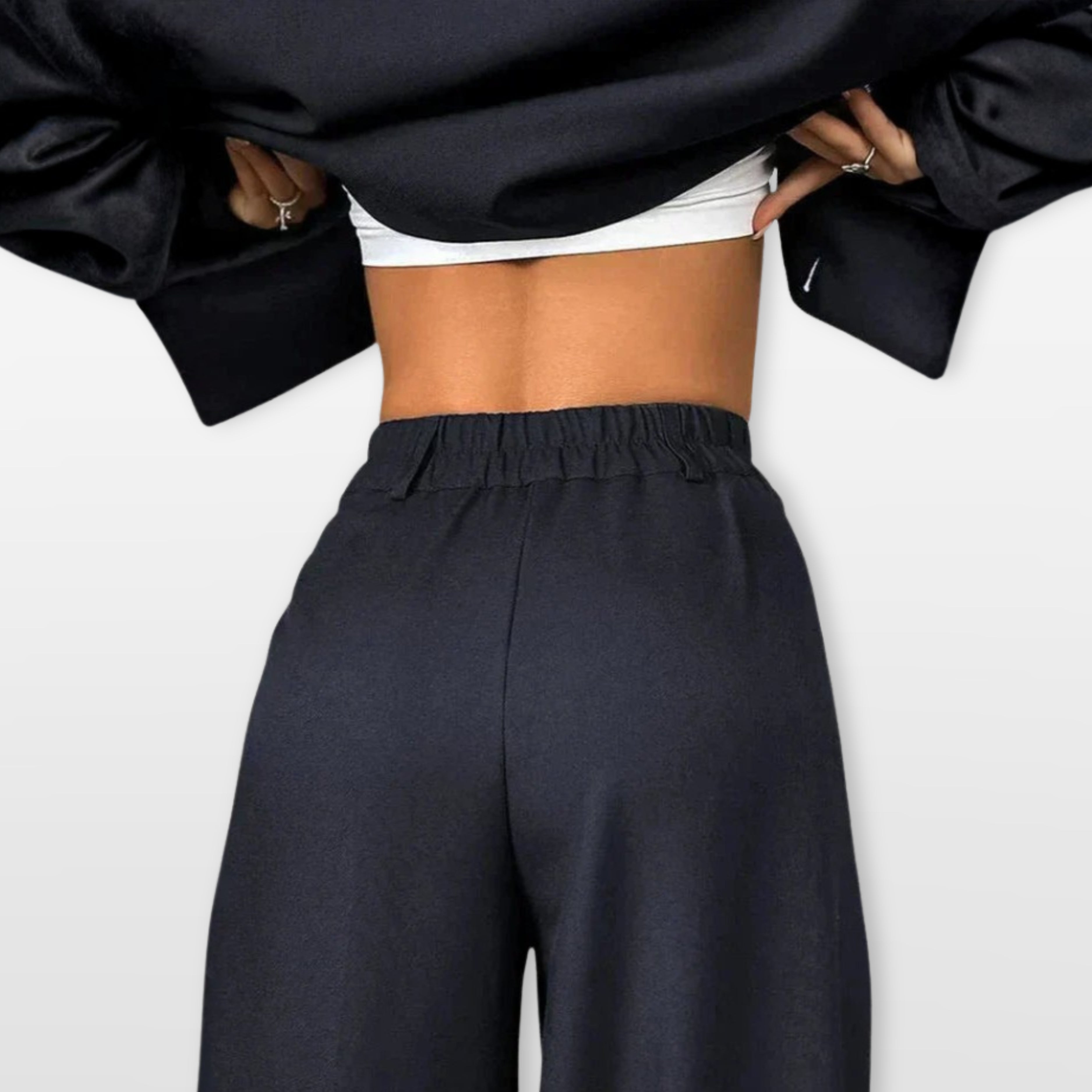 Women’s Two Piece Suit Wide Leg