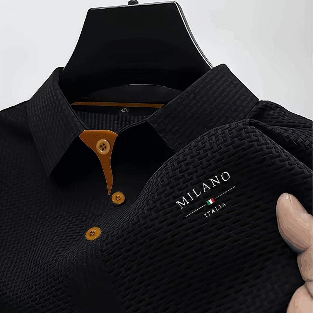 Men's Classic Textured Polo