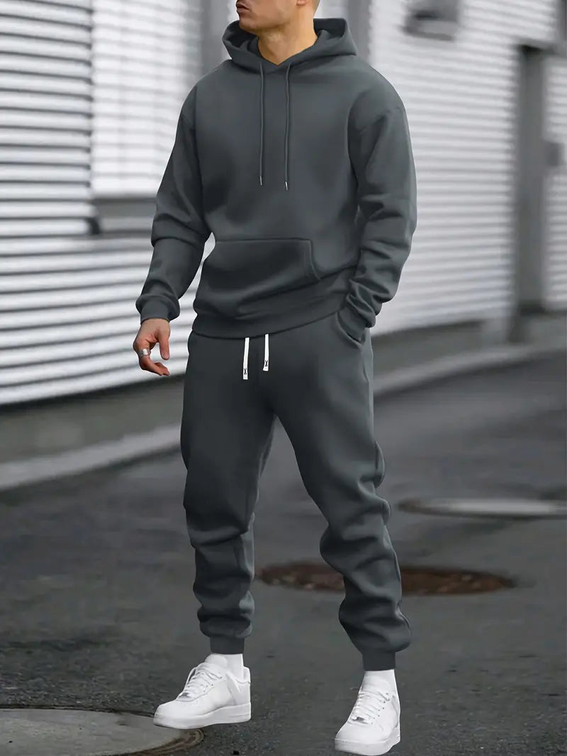 Men’s Hoodie and Jogger Tracksuit Set