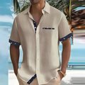 Men's Contrast Trim Resort Shirt