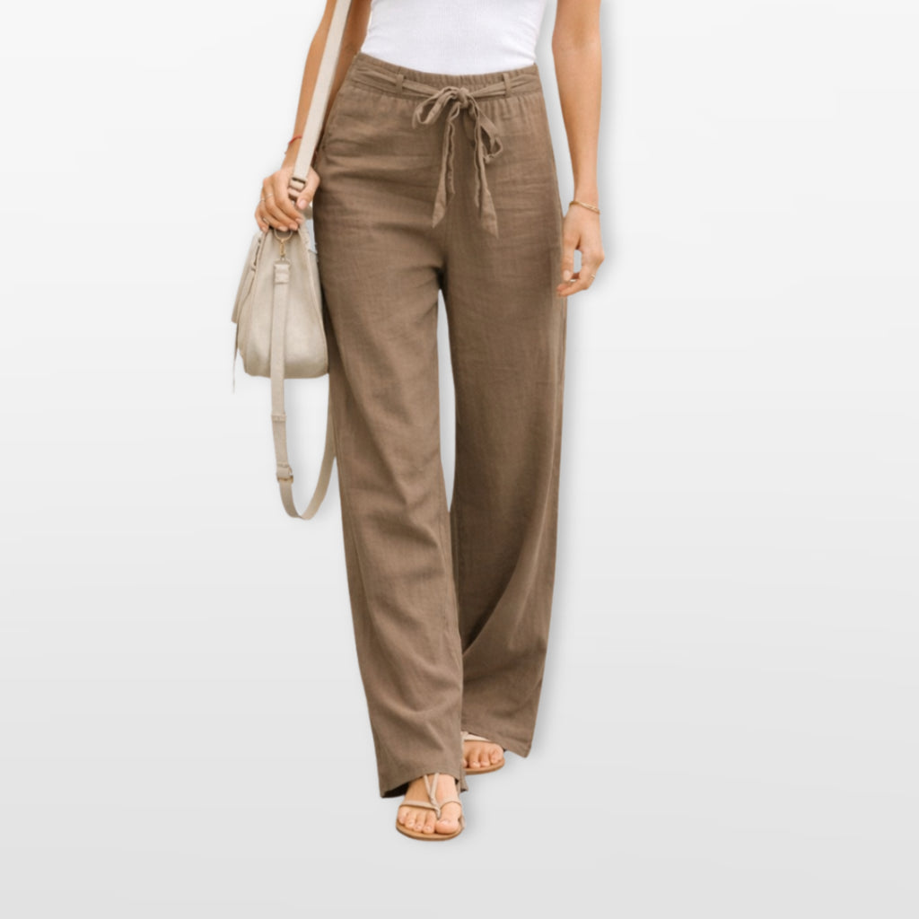 Women’s Wide Leg Pants Drawstring Waist Loose