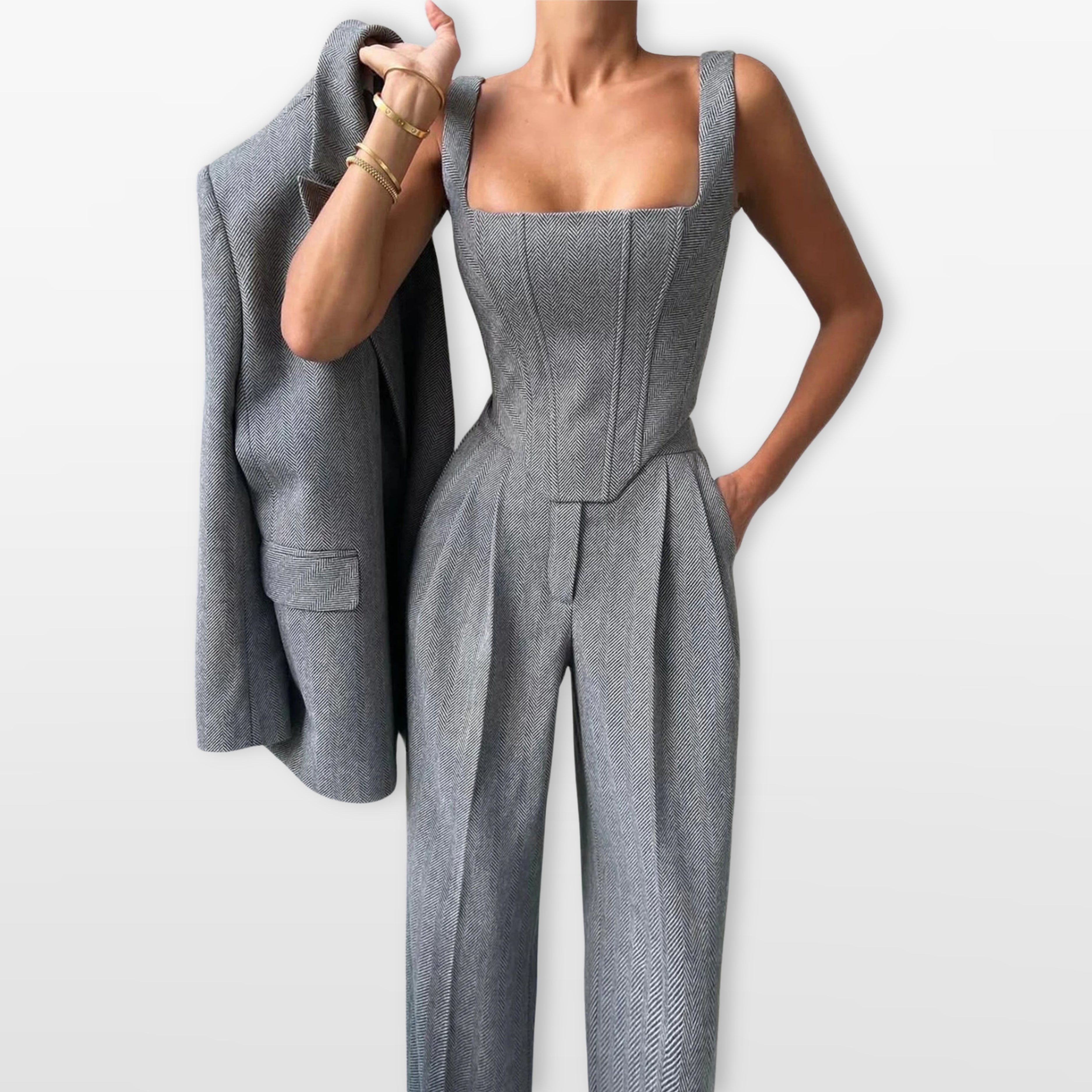 Women’s Three Piece Suit Set Tailored