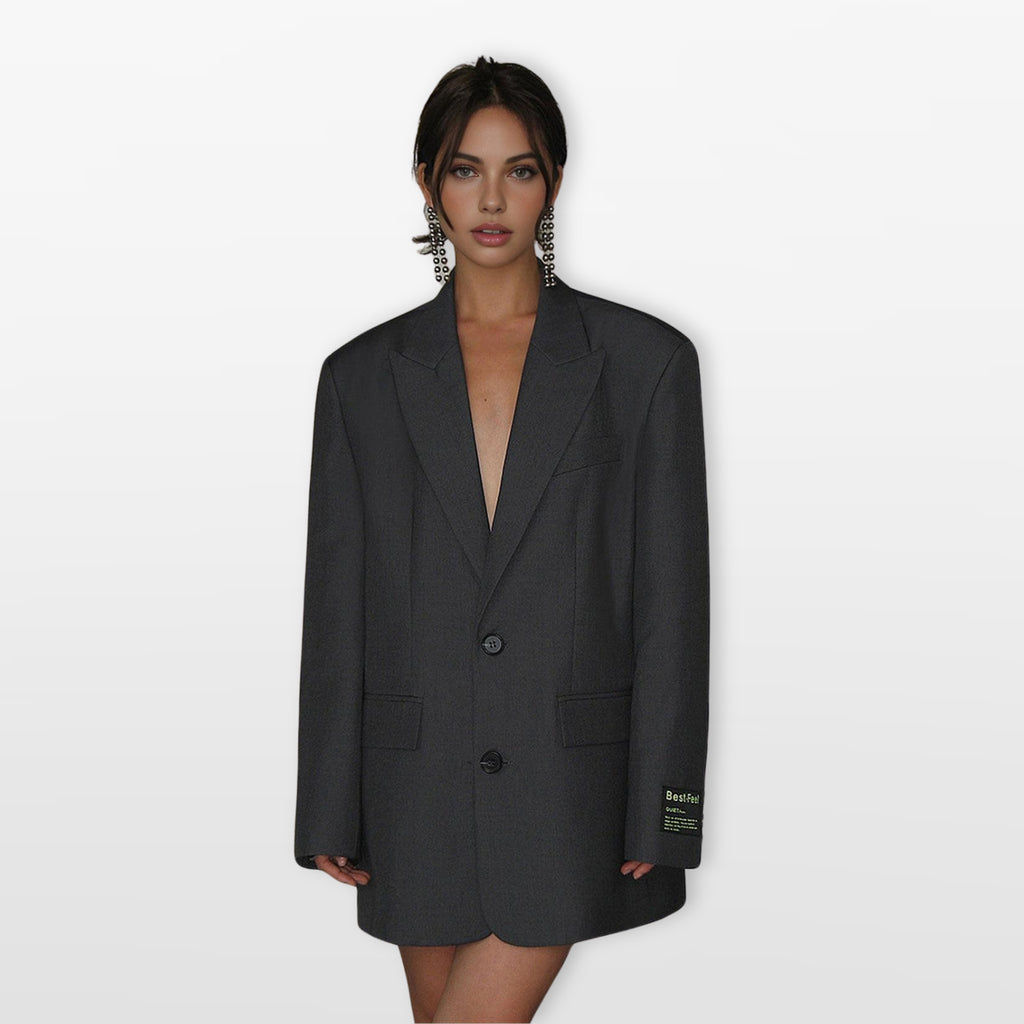 Women’s Oversized Blazer Tailored Jacket