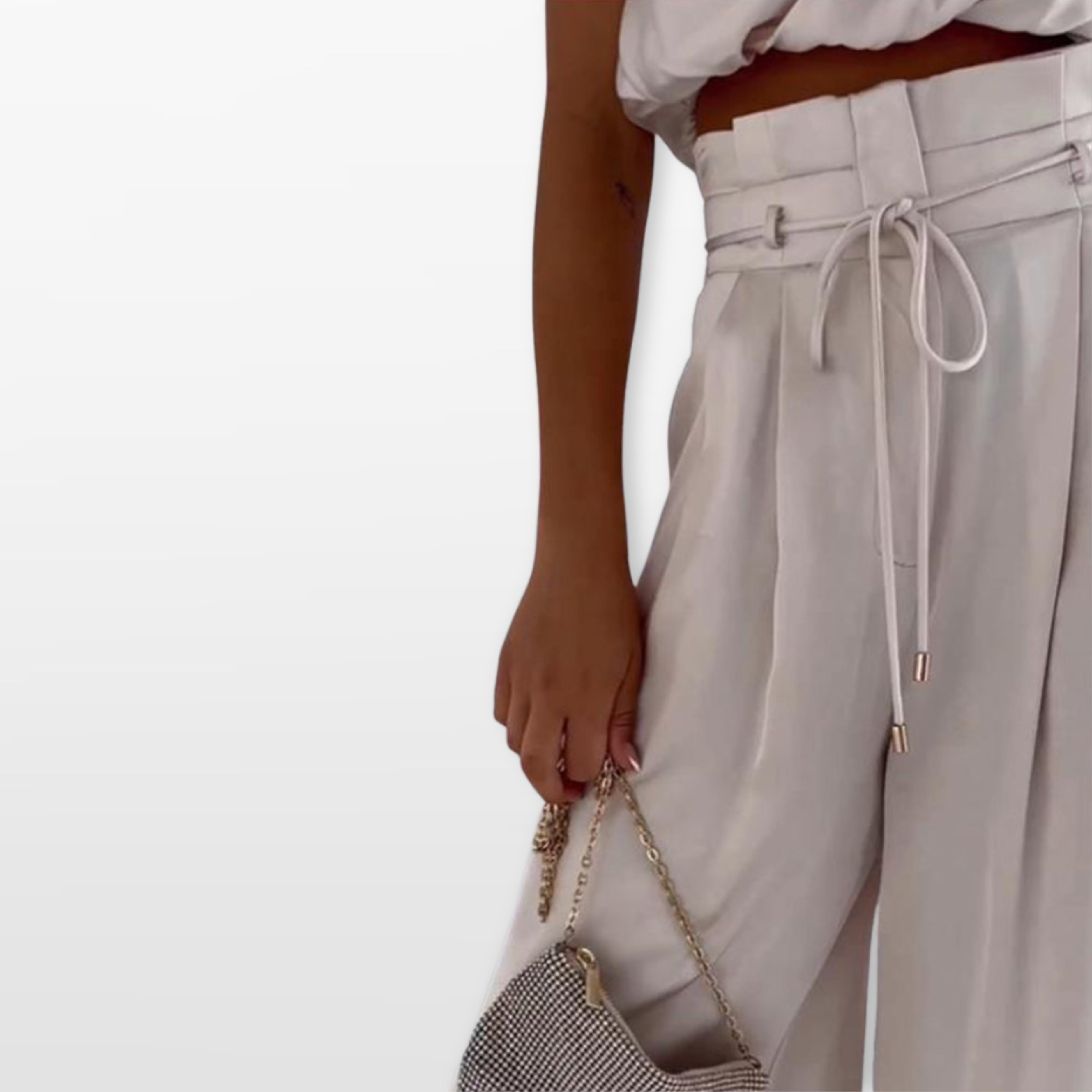 Women’s Elegant Wide Leg Pants Set