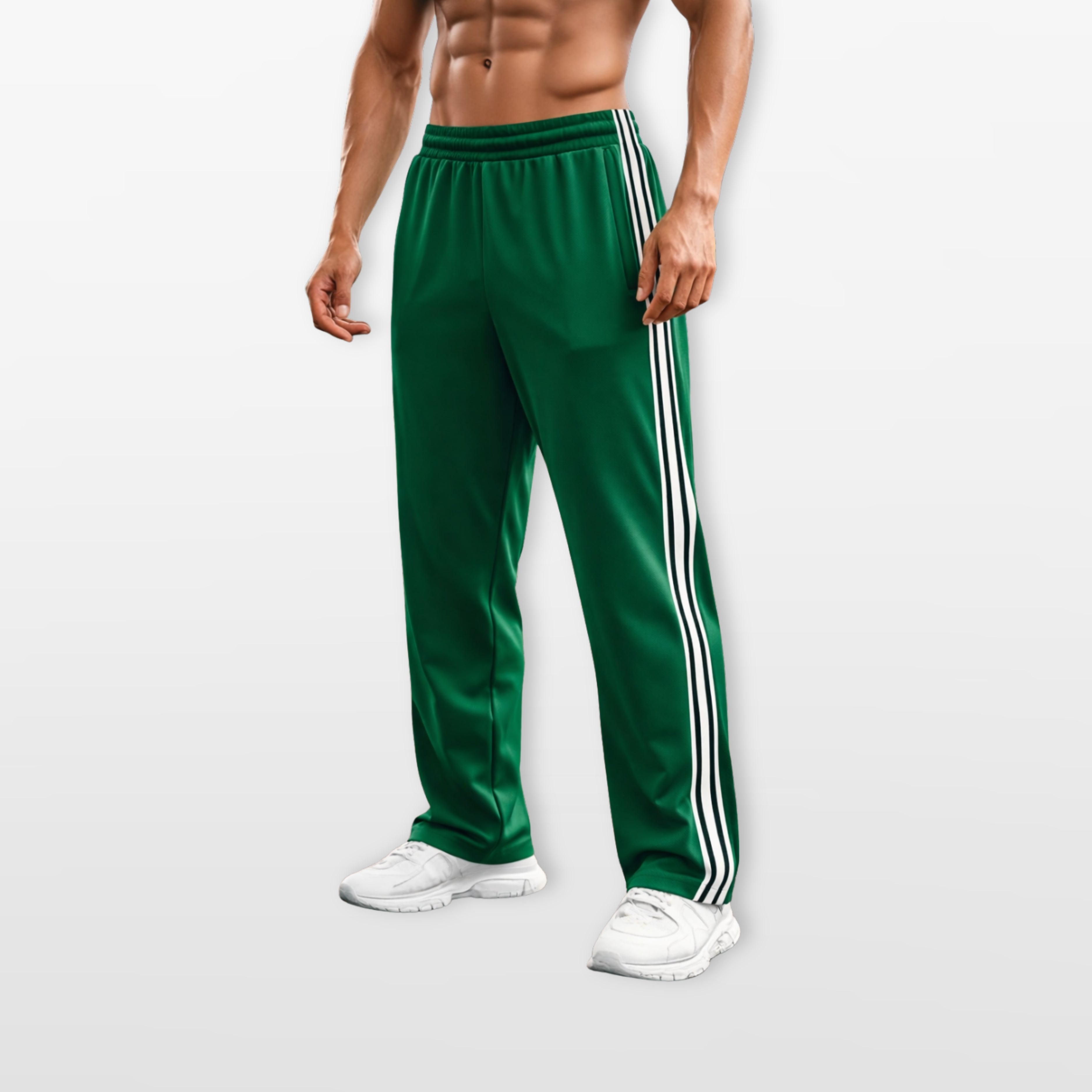Men’s Track Pants Athletic Stripe Joggers