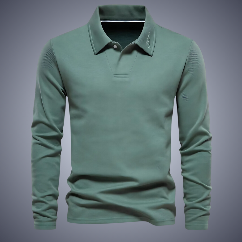 Men’s Long Sleeve Polo Shirt