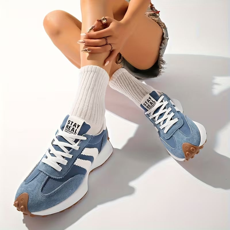 Women’s Retro Lace Up Sneakers