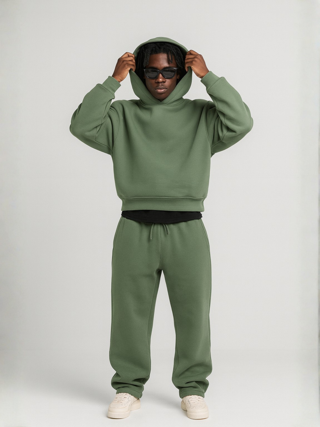 Men's Hoodie And Jogger Pants Set